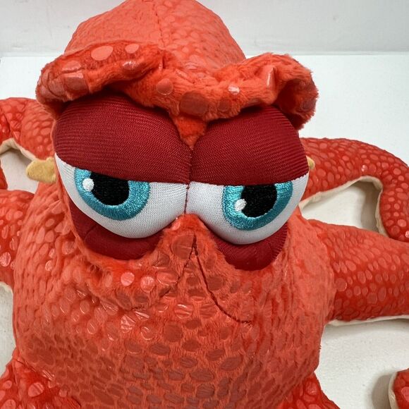 Disney Store Hank Octopus 17" Finding Dory Plush Nemo Stuffed Animal Orange - Picture 3 of 12